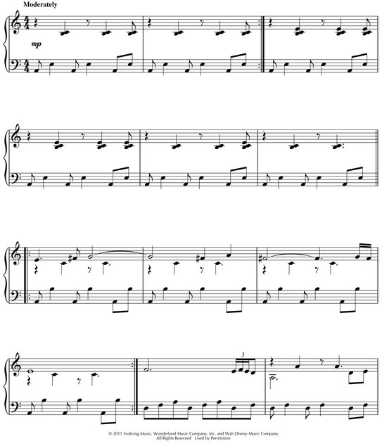 The Pirates of the Caribbean--On Stranger Tides Songbook Piano Solo - photo 39