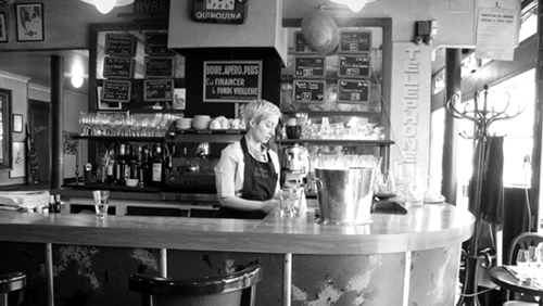 The calm before lunch service at le bistrot paul bert THE BISTRO - photo 6