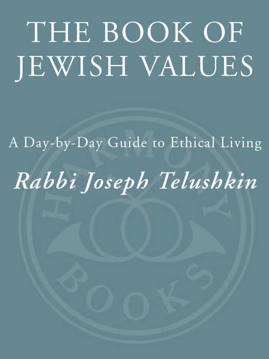 ALSO BY R ABBI J OSEPH T ELUSHKIN NONFICTION The Nine Questions People - photo 1