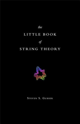 Steven S. Gubser - The Little Book of String Theory (Science Essentials)