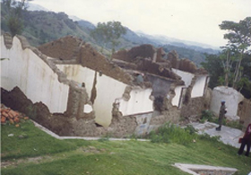 The ruins of our family home destroyed during the genocide My brother - photo 23