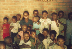 Visiting Mother Teresas Orphanage in Kigali which became a second home to me - photo 26