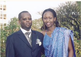 My brother Aimable and I together on his wedding day in 2004 Here I am - photo 29