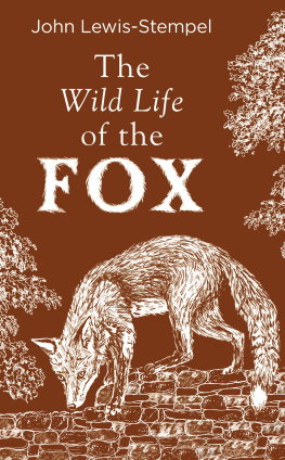 John Lewis-Stempel The Wild Life of the Fox