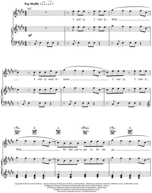 Maroon 5--Hands All Over Songbook PianoVocalGuitar - photo 14