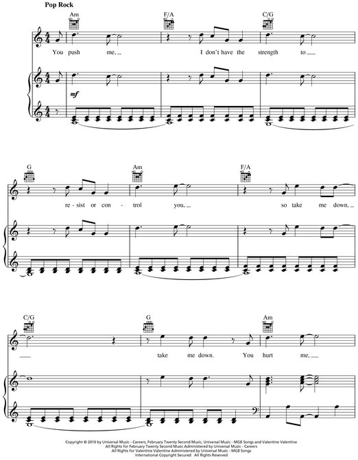 Maroon 5--Hands All Over Songbook PianoVocalGuitar - photo 27