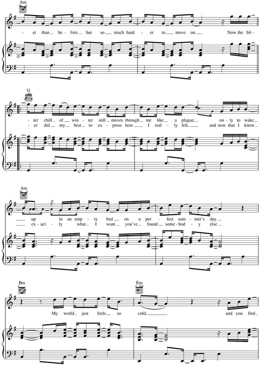 Maroon 5--Hands All Over Songbook PianoVocalGuitar - photo 35