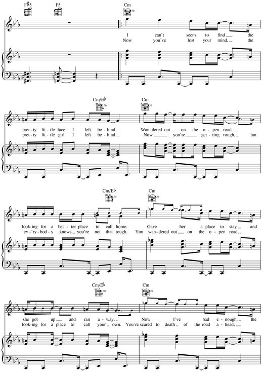 Maroon 5--Hands All Over Songbook PianoVocalGuitar - photo 41