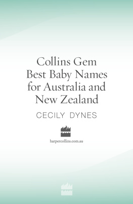 Cecily Dynes - Gem Best Baby Names For Australia And New Zealand