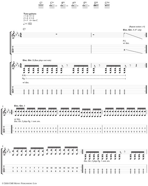 Bullet for My Valentine--Fever Songbook - photo 2