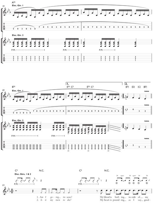 Bullet for My Valentine--Fever Songbook - photo 4