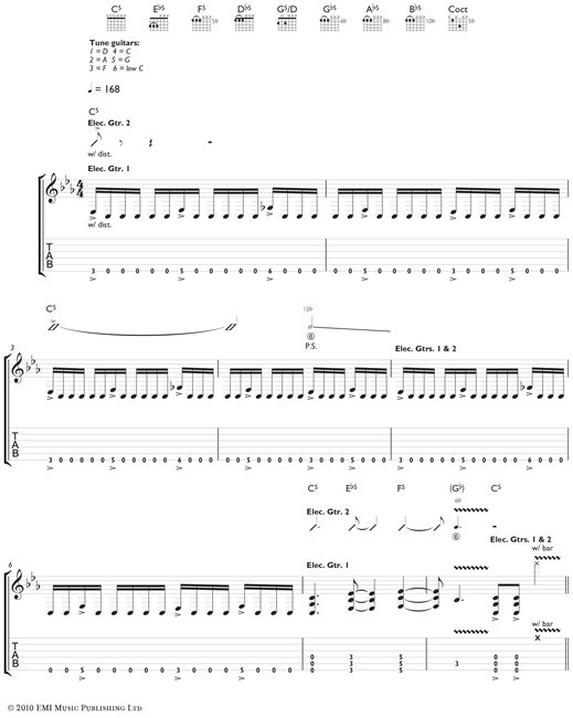 Bullet for My Valentine--Fever Songbook - photo 10