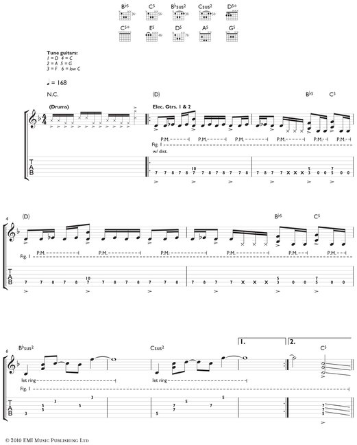 Bullet for My Valentine--Fever Songbook - photo 18