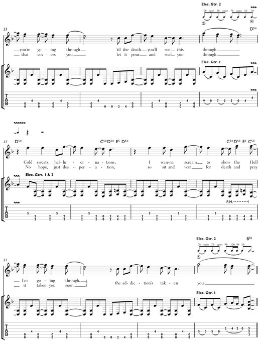 Bullet for My Valentine--Fever Songbook - photo 20