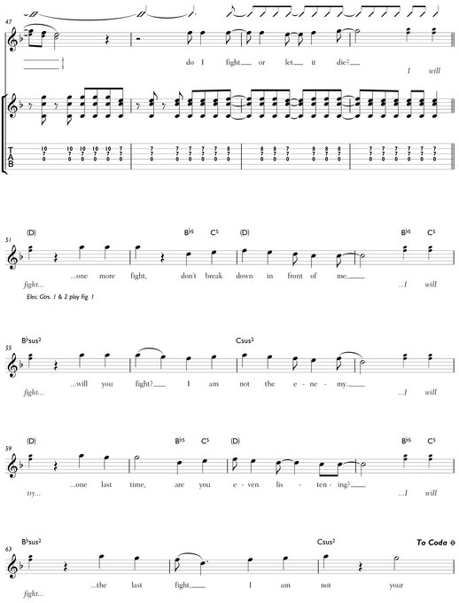 Bullet for My Valentine--Fever Songbook - photo 22