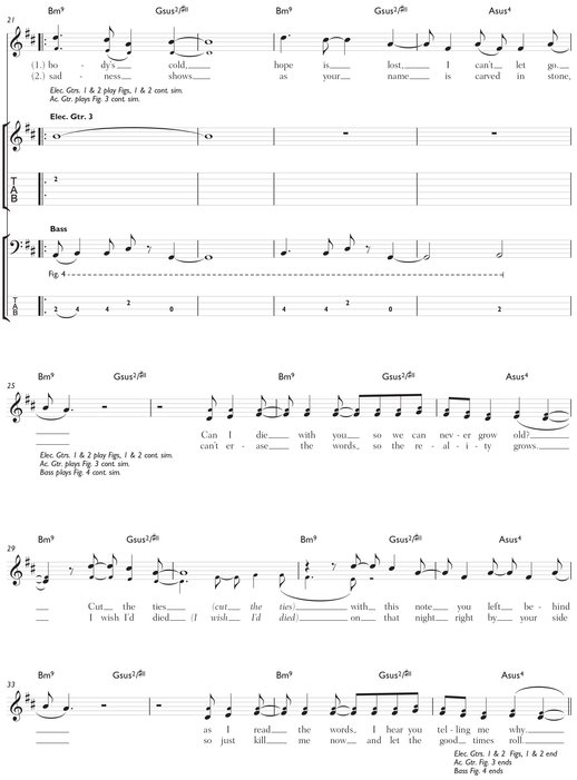 Bullet for My Valentine--Fever Songbook - photo 30