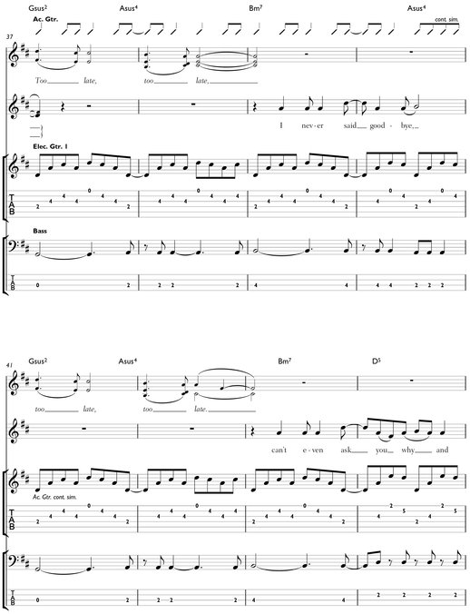 Bullet for My Valentine--Fever Songbook - photo 31