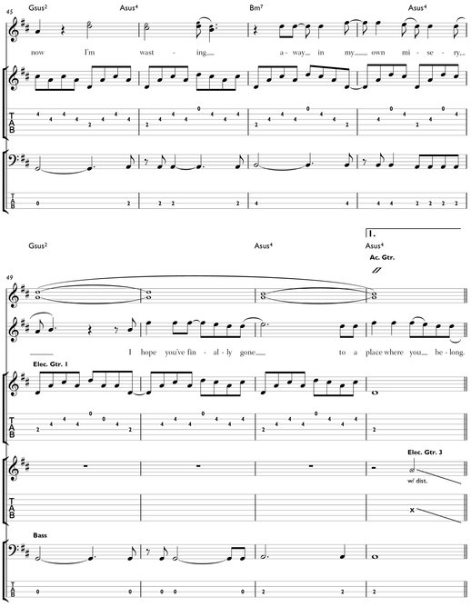 Bullet for My Valentine--Fever Songbook - photo 32