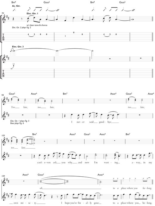 Bullet for My Valentine--Fever Songbook - photo 37