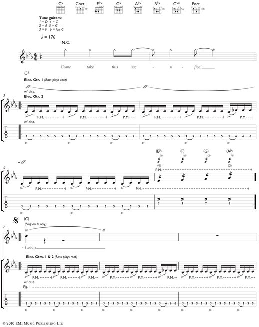 Bullet for My Valentine--Fever Songbook - photo 41