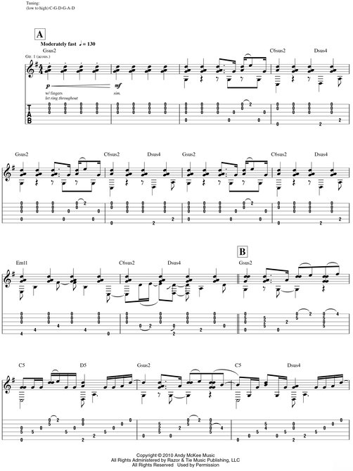 Andy McKee--Joyland Songbook - photo 34