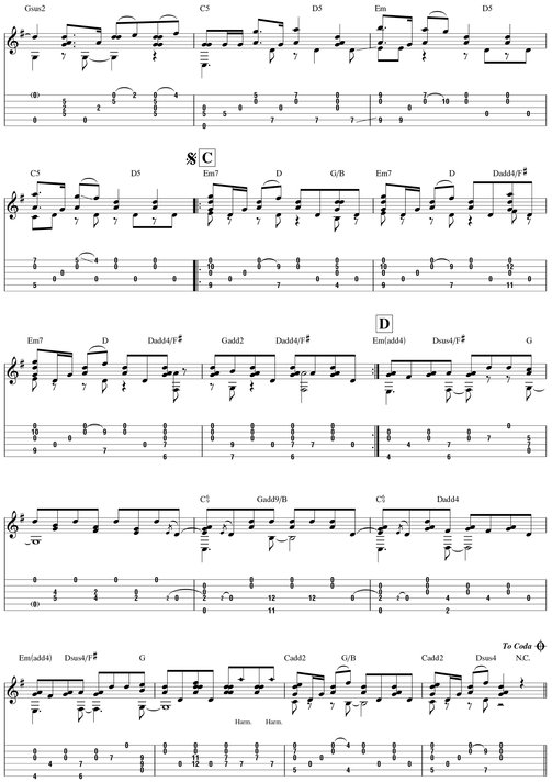 Andy McKee--Joyland Songbook - photo 35