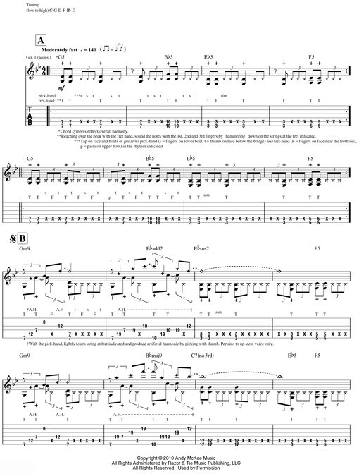 Andy McKee--Joyland Songbook - photo 39