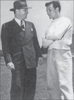 With my dad at a regional track meet in Oklahoma City where I won the 100-yard - photo 6