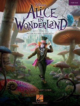 Danny Elfman - Alice in Wonderland (Songbook): Music from the Motion Picture Soundtrack