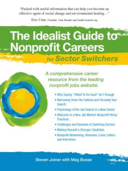 The Idealist Guide to Nonprofit Careers for Sector Switchers - image 1