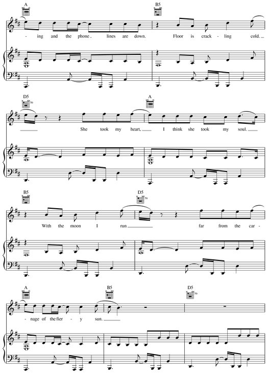 Kings of Leon--Only by the Night Songbook - photo 3