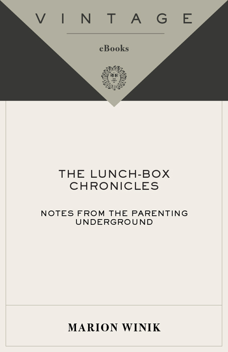 ACCLAIM FOR MARION WINIKs THE LUNCH-BOX CHRONICLES Insightful hilarious - photo 1