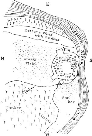 Figure A The site of Like-a-fishhook village Old Fort Berthold which - photo 4