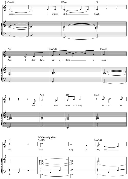 Audra McDonald--Build a Bridge Songbook - photo 3