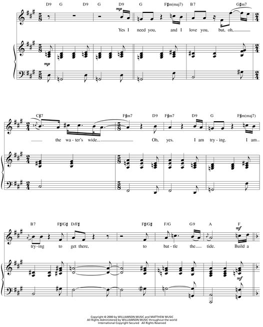 Audra McDonald--Build a Bridge Songbook - photo 21