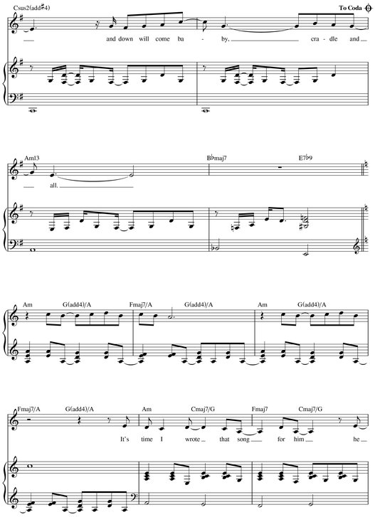 Audra McDonald--Build a Bridge Songbook - photo 29