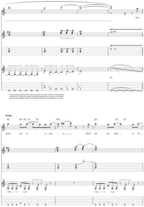 Alter Bridge--Blackbird Songbook - photo 13