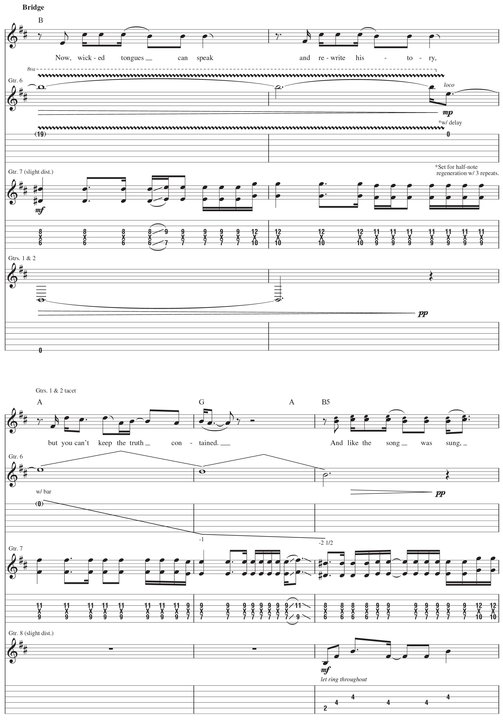 Alter Bridge--Blackbird Songbook - photo 25