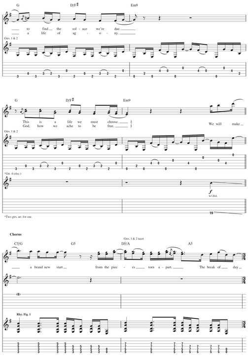 Alter Bridge--Blackbird Songbook - photo 31