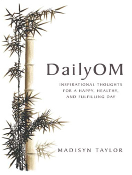 Madisyn Taylor DailyOM: Learning to Live