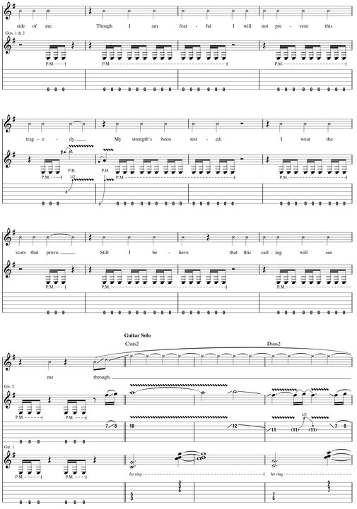 All That Remains--The Fall of Ideals Songbook - photo 15
