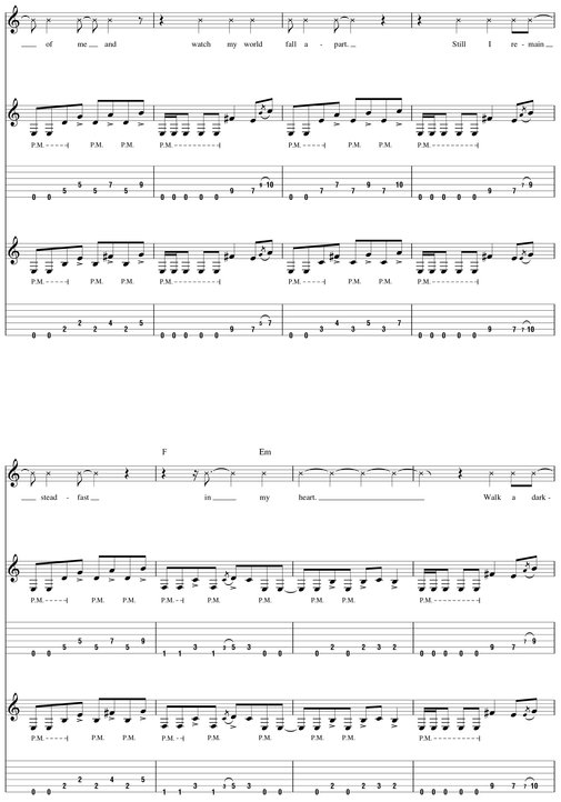 All That Remains--The Fall of Ideals Songbook - photo 42