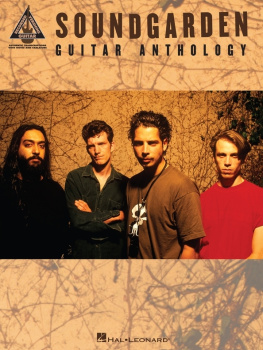 Soundgarden Soundgarden--Guitar Anthology (Songbook)