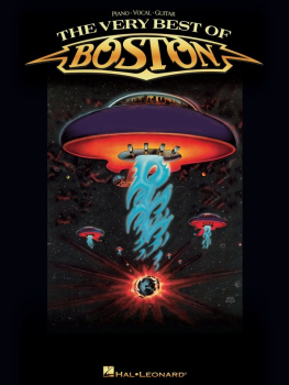 Boston - The Very Best of Boston (Songbook)