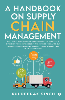 Kuldeepak Singh - A Handbook on Supply Chain Management