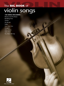 Hal Leonard Corp. Big Book of Violin Songs (Songbook)