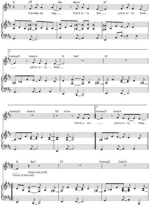 Michael Buble--Call Me Irresponsible Songbook - photo 42