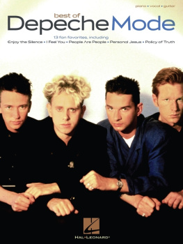 Depeche Mode Best of Depeche Mode (Songbook)