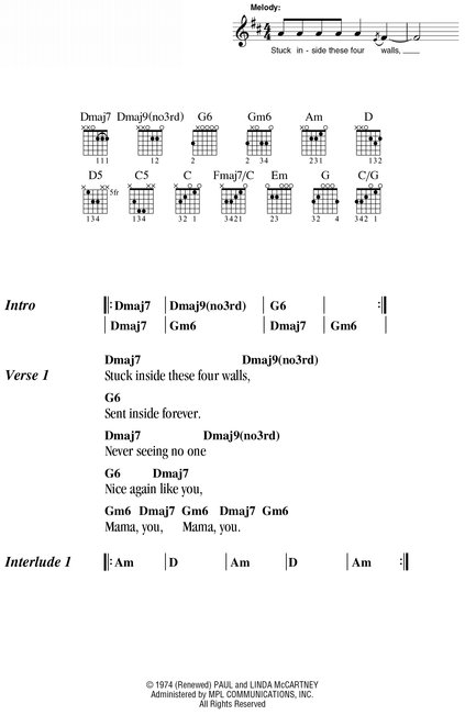 Paul McCartney Guitar Chord Songbook - photo 15