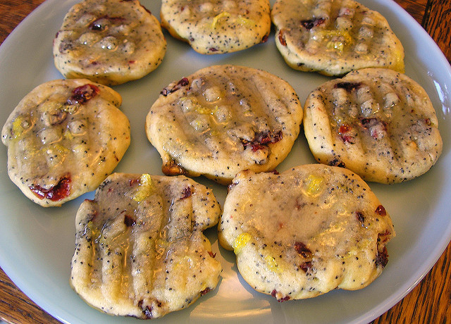 Glazed with fresh lemon juice tart and tangy blueberries combine with cream - photo 11